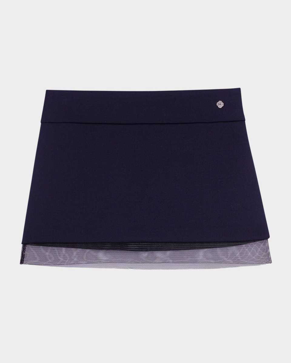 Jibana Wool-Blend Mini Skirt
